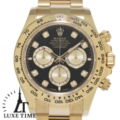 ロレックス / ROLEX コスモグラフ デイトナ 126508 ブライトブラック ダイヤ メンズ 時計