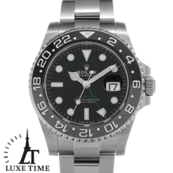 ロレックス / ROLEX GMTマスターII 126710GRNR ブラック グレーベゼル オイスターブレス メンズ 時計[M126710GRNR-0004]