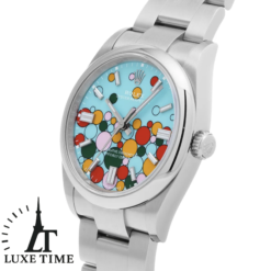Alternative view of ロレックス / ROLEX オイスターパーペチュアル 41 / OYSTER PERPETUAL 41 124300 セレブレーションモチーフ ターコイズブルー メンズ 時計