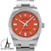 ロレックス / ROLEX オイスターパーペチュアル 41 / OYSTER PERPETUAL 41 124300 コーラルレッド メンズ 時計