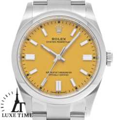 ロレックス / ROLEX オイスターパーペチュアル 41 / OYSTER PERPETUAL 41 124300 イエロー メンズ 時計