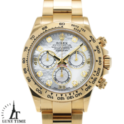 ロレックス / ROLEX コスモグラフ デイトナ / COSMOGRAPH DAYTONA 116508NG イエローゴールド ホワイトシェル/ダイヤモンド メンズ 時計